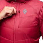 Трекінгова куртка жіноча Black Diamond W Solution 2.0 Hoody, Mineral Red 7 Трекінгова куртка жіноча Black Diamond W Solution 2.0 Hoody, Mineral Red 7