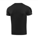 Футболка тактична M-Tac Summer Чорна потовідвідна реглан, black, чорний 4