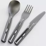 Набір столових приборів Sea to Summit Frontier UL Cutlery Set – Темно-сірий 4