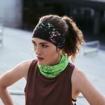 Шарф-труба Buff Coolnet UV+ Reflective, Azure Blue Htr 2 Шарф-труба Buff Coolnet UV+ Reflective, Azure Blue Htr 2