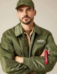 Куртка Alpha Industries CWU 45/P Bomber Jacket. Зелений 5