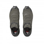 Треккинговые кроссовки Salomon® SpeedCross 5. Оливково-черные 7