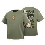 Футболка M-Tac Помаранчева Cat Cotton Hard Light Олива, light Olive