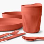 Набір посуду Sea to Summit Passage Dinnerware Set, 1P, 7 Piece, 7 предметів, Spicy Orange 2