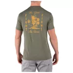 Футболка з малюнком "5.11 Tactical EMEA GOOD FIGHT Short Sleeve TEE" Military Green 2 Футболка з малюнком "5.11 Tactical EMEA GOOD FIGHT Short Sleeve TEE" Military Green 2