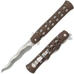 Ніж складаний Cold Steel 4" TI-Lite Kris Blade, Zytel Handle, Brown 3 Ніж складаний Cold Steel 4" TI-Lite Kris Blade, Zytel Handle, Brown 3