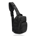 Рюкзак однолямковий Mil-Tec “One strap assault pack”. Чорний. 7