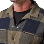 Куртка тактическая демисезонная "5.11 Tactical® Seth Shirt Jacket" Ranger Green Plaid 5