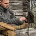 Трекінгові шкарпетки Helikon-Tex Merino Socks – Олива/Койот 6