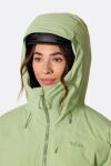 Горнолыжная женская теплая мембранная куртка Rab Novaline Jacket Wmns, Fig Green/Dark Fig Green 14 Горнолыжная женская теплая мембранная куртка Rab Novaline Jacket Wmns, Fig Green/Dark Fig Green 14