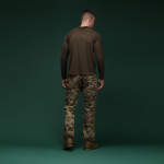 Тактическая рубашка Base Combat Shirt с длинным рукавом. Олива 6