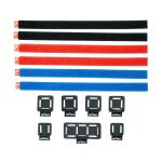 Набір стяжних ременів Tatonka Loop Strap & Patch Set, Assorted