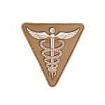 Нашивка на липучке Sturm Mil-Tec "Medical Patch PVC 3D" Dark Coyote