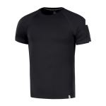 Футболка реглан M-Tac 93/7 Чорна, black, чорний