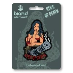 Патч (шеврон) «Kiss of death» від Brand Element. М’який ПВХ пластик 3 Патч (шеврон) «Kiss of death» від Brand Element. М’який ПВХ пластик 3
