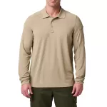 Поло с длинным рукавом "5.11 Tactical® Helios Long Sleeve Polo" Silver Tan