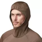 Термореглан 5.11 Tactical "Stratos Long Sleeve Hoodie" Major Brown 4