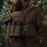 Плитоноска улучшенная (PRO) под бронеплиты 25х30 см. Койот 9 Плитоноска улучшенная (PRO) под бронеплиты 25х30 см. Койот 9