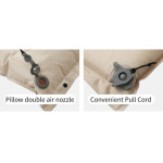 Килимок самонадувний одномісний з подушкою Naturehike CNK2550WS025, 30мм. Зелений 5