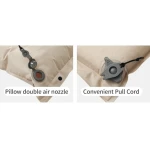 Килимок самонадувний одномісний з подушкою Naturehike CNK2550WS025, 30мм. Зелений 5 Килимок самонадувний одномісний з подушкою Naturehike CNK2550WS025, 30мм. Зелений 5