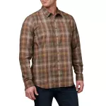 Сорочка тактична "5.11 Tactical Igor Plaid Long Sleeve Shirt" Umber Brown Plaid 4 Сорочка тактична "5.11 Tactical Igor Plaid Long Sleeve Shirt" Umber Brown Plaid 4