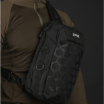 Сумка тактическая (мессенджер) Bezet Armor. Черный 6