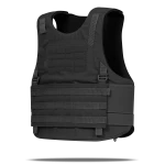 Бронежилет прихованого носіння 1 класу. Вага 2.65 кг. Чорний