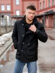 Бушлат двухбортный "SURPLUS PEA COAT" Black