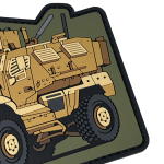 Патч (шеврон) «International MaxxPro» від Patch hunter. М’який ПВХ пластик. Койот 3 Патч (шеврон) «International MaxxPro» від Patch hunter. М’який ПВХ пластик. Койот 3