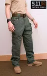 Штани тактичні "5.11 Tactical Pants - Men's, Cotton" Olive 6 Штани тактичні "5.11 Tactical Pants - Men's, Cotton" Olive 6
