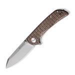 Ніж складаний Sencut Fritch Коричневий Micarta