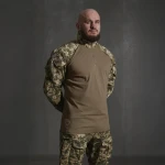 Бойова сорочка TAC-24 ACS Pixel (MM-14). Army Combat Shirt. Технологія Near-Infrared Reflectance 2