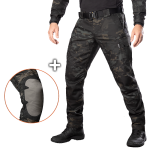 Штани тактичні карго Герць 2.0 Twill Camotec. Чорний мультикам 3