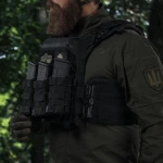 Бронежилет 6-го класса (PRO). Вес 5.7 кг. Керамические плиты Shield Germany 2.65 кг. Черный 11 Бронежилет 6-го класса (PRO). Вес 5.7 кг. Керамические плиты Shield Germany 2.65 кг. Черный 11