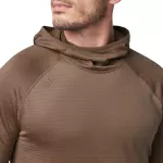 Термореглан 5.11 Tactical "Stratos Long Sleeve Hoodie" Major Brown 5