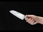 Кований кухонний ніж-сантоку Forge Santoku Boker, клинок 160 мм, сталь X50CrMoV15 5 Кований кухонний ніж-сантоку Forge Santoku Boker, клинок 160 мм, сталь X50CrMoV15 5