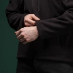 Флисовая кофта Ukrarmor Patrol Pullover Fleece Black. Polyester, windproof 6