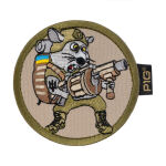 Нашивка на липучці "Hamster" Multi