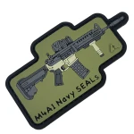 Патч (шеврон) «M4A1 Navy Seals» від А.Т.А.К.А. М’який ПВХ пластик. Олива 2 Патч (шеврон) «M4A1 Navy Seals» від А.Т.А.К.А. М’який ПВХ пластик. Олива 2