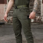Штаны тактические карго Bezet Капеллан. Армированный Rip-Stop. Олива 6 Штаны тактические карго Bezet Капеллан. Армированный Rip-Stop. Олива 6