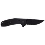 Розкладний ніж SOG TAC XR, Black/Partially Serrated