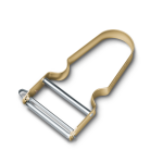 Victorinox Овочечистка REX Cashew, блідо-жовта, одностороння гладка РК, Світлий горіх 3