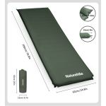 Матрац ортопедичний самонадувний одномісний Naturehike CNK2450WS020, 200х63х10 см, темно-зелений 2 Матрац ортопедичний самонадувний одномісний Naturehike CNK2450WS020, 200х63х10 см, темно-зелений 2