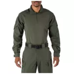 Сорочка тактична під бронежилет "5.11 Tactical Rapid Assault Shirt" TDU Green
