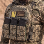 Бронежилет 3 класу (PRO). Вага 3.2 кг. Поліетиленові плити надлегкі 1.05 кг. Піксель (мм-14) 4