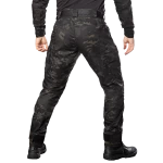 Штани тактичні карго Герць 2.0 Twill Camotec. Чорний мультикам 7 Штани тактичні карго Герць 2.0 Twill Camotec. Чорний мультикам 7