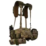 Ремінно-плечова система РПС Warbelt Molle з підсумками. Мультикам 5 Ремінно-плечова система РПС Warbelt Molle з підсумками. Мультикам 5