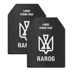 Керамические бронеплиты 6-го класса Rarog Premium, L (26х33.5 см), комплект. Вес 3.3 кг