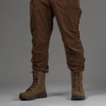 Берцы зимние тактические высокие WarFlex. Кожаные (нубуки). Повышенная крепкость. Койот 7 Берцы зимние тактические высокие WarFlex. Кожаные (нубуки). Повышенная крепкость. Койот 7