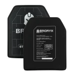 Керамічні бронеплити 6 класу Bronyx (комплект). Вага 6.6 кг. Розмір M (25х30 см) Керамічні бронеплити 6 класу Bronyx (комплект). Вага 6.6 кг. Розмір M (25х30 см)